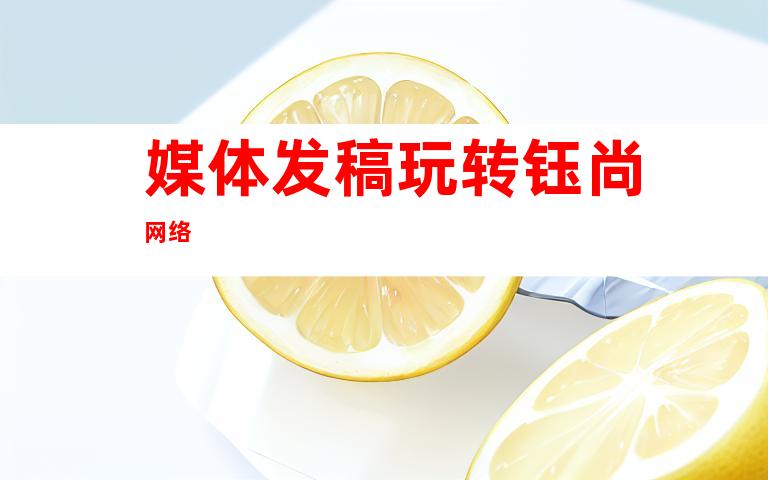 媒体发稿玩转钰尚网络